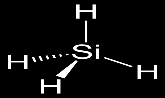 Krzem - w zewnętrznych strefach Ziemi 28,2% Pierwszy związek krzemoorganiczny (tetraetoksysilan) otrzymany został