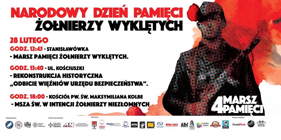 1 marca (wtorek) o godz. 13.00 w Liceum Ogólnokształcącym im. St. Małachowskiego nastąpi odsłonięcie w galerii zasłużonych Małachowiaków dwóch portretów Żołnierzy Niezłomnych por.