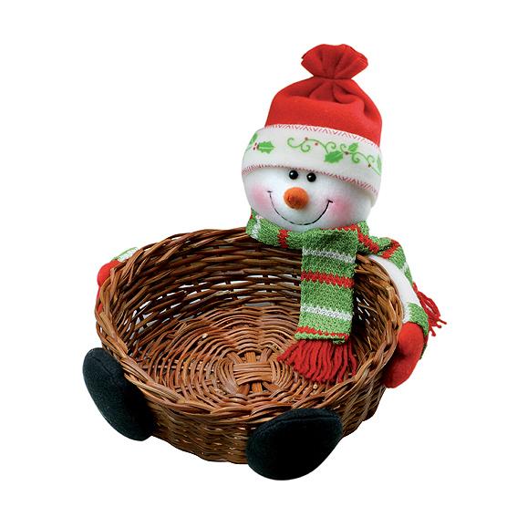 39) 08018: Wiklinowy koszyczek do zapakowania świątecznych drobiazgów sprawi, że nawet najskromniejszy prezent wywoła uśmiech.