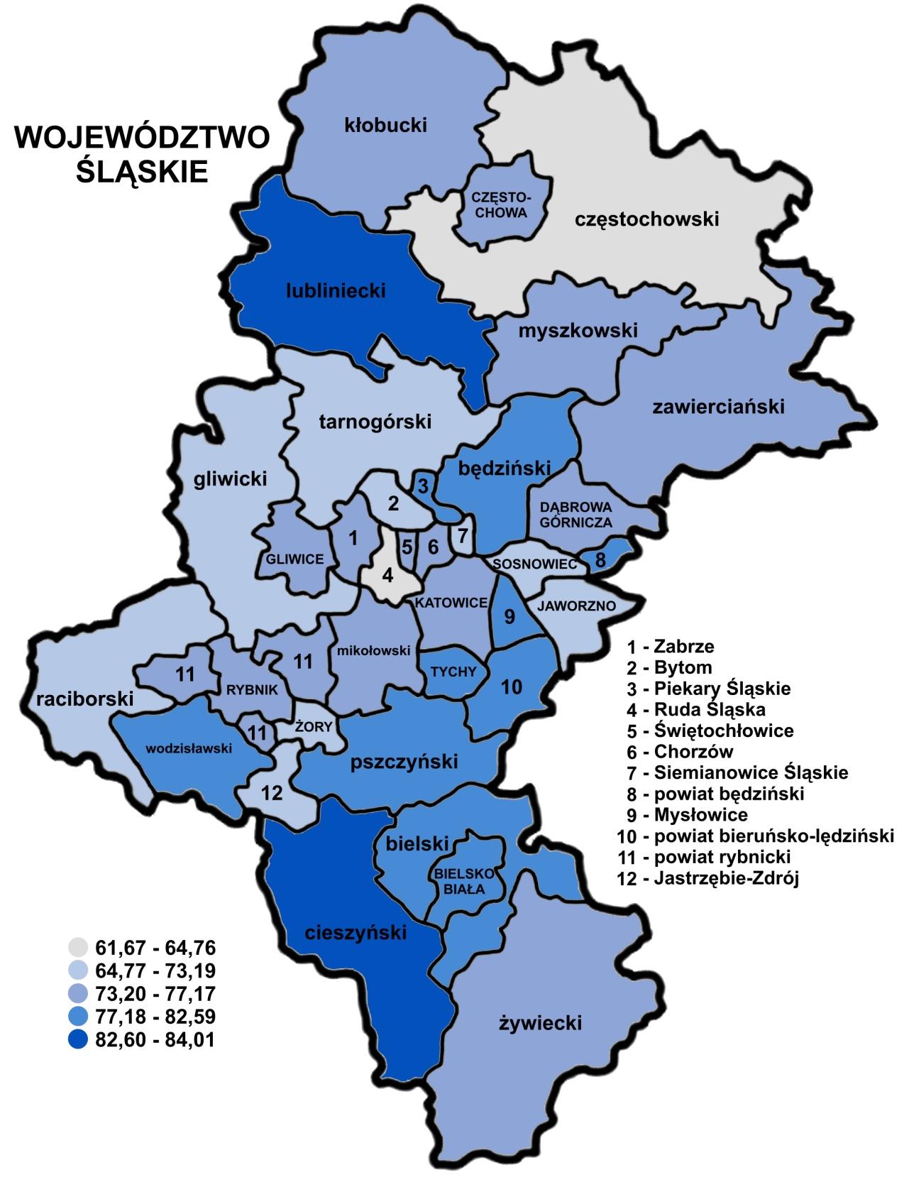 Mapa 1.