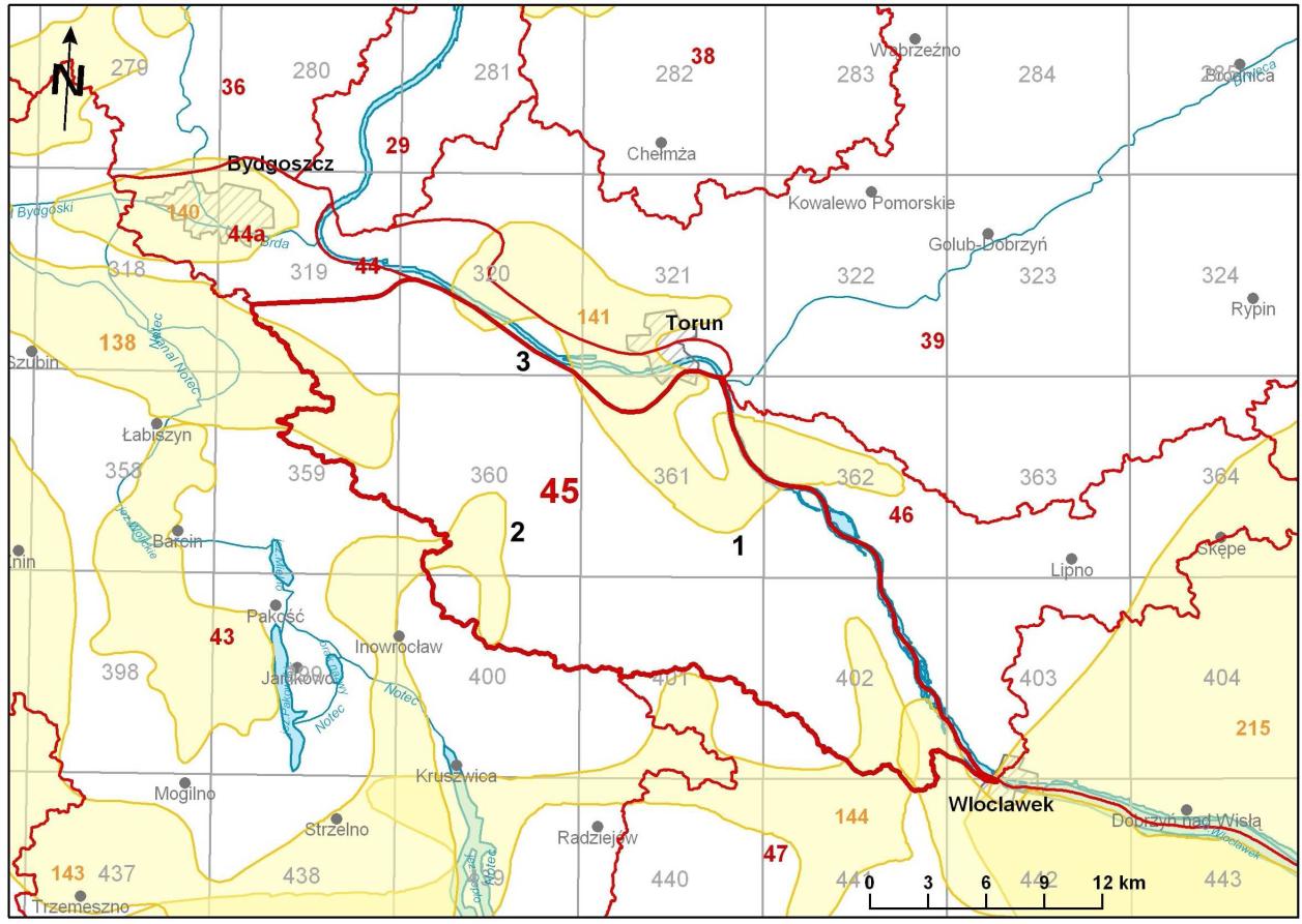 Rysunek 4. Lokalizacja JCWPd nr 45 Źródło: www.psh.gov.