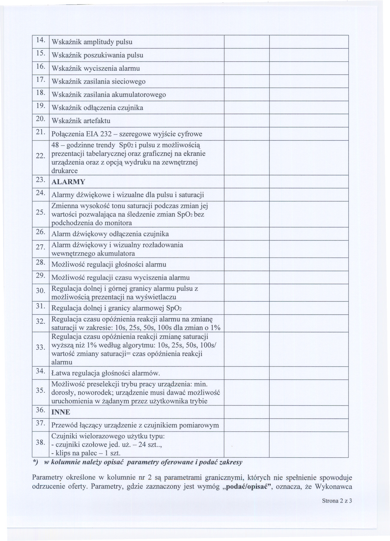 14. Wskaznik amplitudy pulsu 15. Wskaznik poszukiwania pulsu 16. Wskaznik wyciszenia alarmu 17. Wskaznik zasilania sieciowego 18. Wskaznik zasilania akumulatorowego 19.