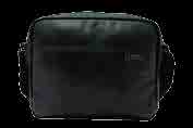 N00804 Torba Messenger 40W X 11D X 30H cm 1 komora zapinana na zamek Miejsce na długopisy Kieszeń na klucze i pieniądze Kieszeń na kabel Wielofunkcyjne zapinane i otwarte kieszenie Kieszeń na tablet