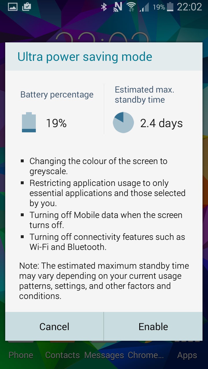 powoduje, że nadal smartfon bez ładowania działa tylko dobę. Już pod wieczór zostawało nam około 20% baterii.