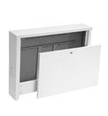 Ogrzewanie pod³ogowe w Systemie KAN-therm - szafki instalacyjne Rozdzielacze do ogrzewania pod³ogowego nale y montowaæ w specjalnych szafkach instalacyjnych, które s¹ dostêpne w trzech podstawowych