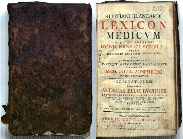Lexicon medicum / Stephani Blancardi.