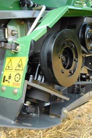 Heder Power-Flow Listwa tn ca - kosa Przek adnia nap dowa listwy tn cej typu Schumacher Zapewnia wysok pr dko ci cia 1220 obr.
