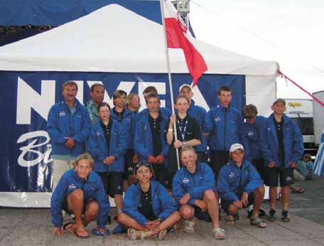 WYNIKI REGAT ZAGRANICZNYCH W 2005 ROKU Reprezentacja ME Gdynia Mistrzostwa Europy Gdynia, Polska Dziewcz ta ( 139zaw. ) 1.Delenbaugh Emily USA 2.Oljelund Emma SWE 3.Borrego Arnau ESP 19.