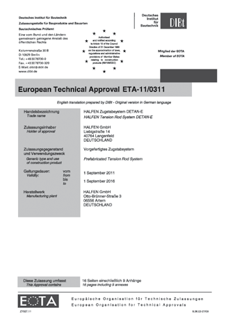 Charakterystyka systemu ETA-Europejska Aprobata Techniczna - bezpieczna podstawa do obliczeń Nowość!