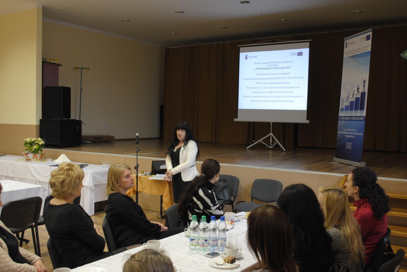 W dniu 12.12.2013 r. w Gminnym Ośrodku Kultury w Brzezinach odbyła się konferencja podsumowująca 6-letnią realizację projektu systemowego pn.