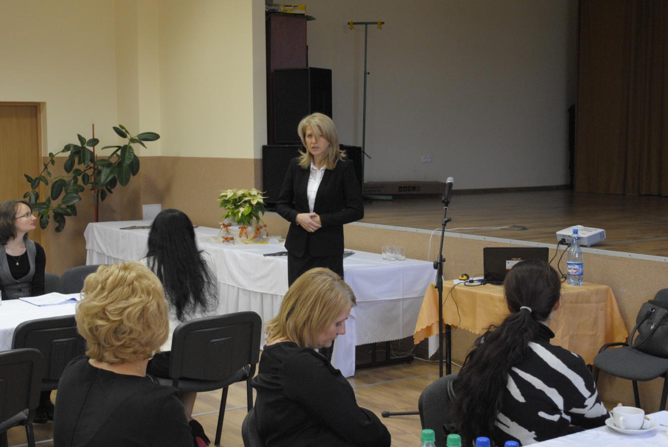 W konferencji uczestniczyli również przedstawiciele Powiatowego Urzędu Pracy w Kaliszu Pani Dorota Kończyńska oraz Pani Elżbieta Kaźmierczak.