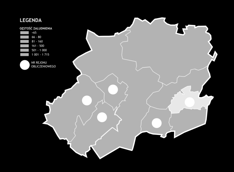 Strona52 TABELA 14. OPTYMALNA LICZBA MIEJSC PARKINGOWYCH W ZALEŻNOŚCI OD RODZAJU OBIEKTU Lp.