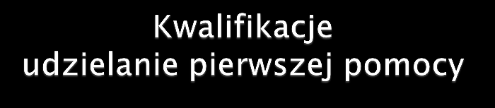 10. Kwalifikacje do prowadzenia zajęć edukacyjnych w zakresie udzielania pierwszej pomocy w szkołach i placówkach, o których mowa w 2 4, 9, 14, 16 i 17, posiada osoba, która legitymuje się