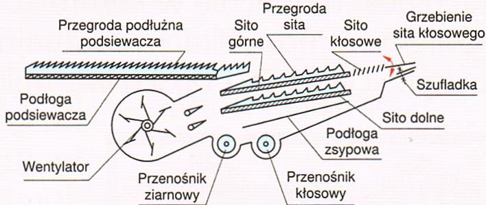 Zespoły te nie są wrażliwe na pracę na pochyłościach, dobrze zbierają kukurydzę na suche ziarno, 3 razy mniej uszkadzają nasiona w porównaniu do cepowych, co znacznie zwiększa ich uniwersalność.