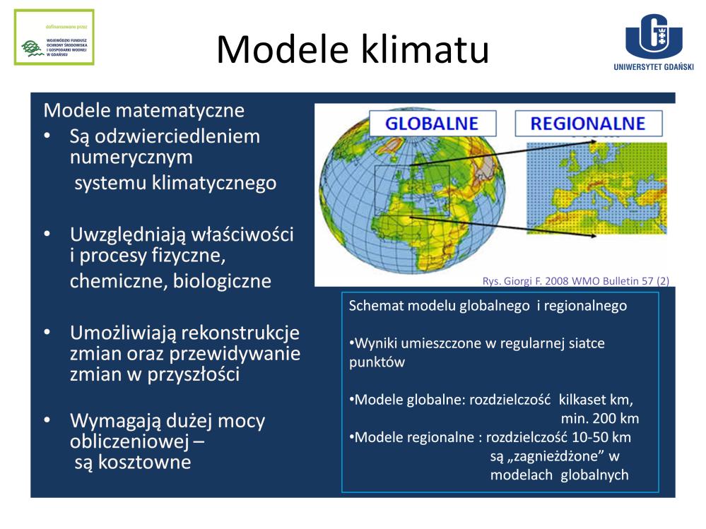 Zmiana klimatu jest przedmiotem wielu współczesnych badań. Narzędziem badawczym są w nich modele matematyczne, służące rekonstruowaniu warunków w przeszłości oraz przewidywaniom klimatu w przyszłości.
