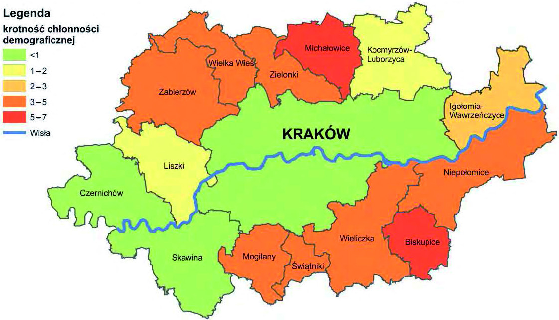 96 Anna Harańczyk mieszkańców gminy, powodując chaos przestrzenny i marnotrawienie przestrzeni oraz kapitału.
