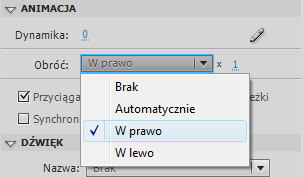 Następnie wstawiamy klatkę kluczową w klatce nr 20 (zaznaczasz klatkę 20 i wystarczy, że użyjesz klawisza funkcyjnego F6).