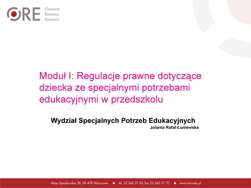 edukacyjnymi w przedszkolu Wydział