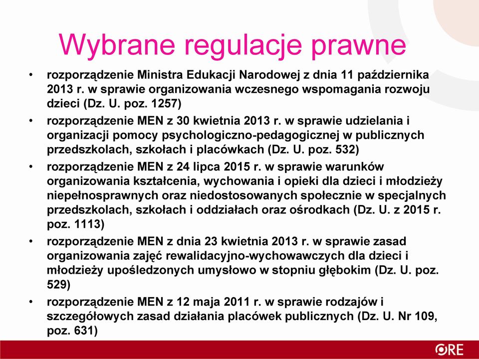 532) rozporządzenie MEN z 24 lipca 2015 r.