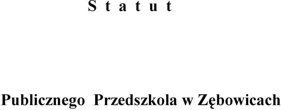 Przedszkola