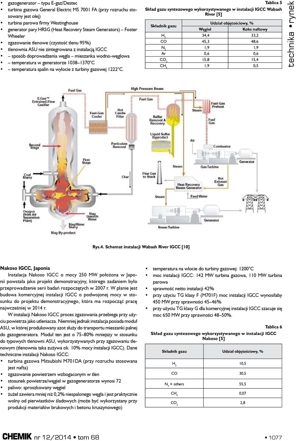 temperatura spalin na wylocie z turbiny gazowej 1222 C.