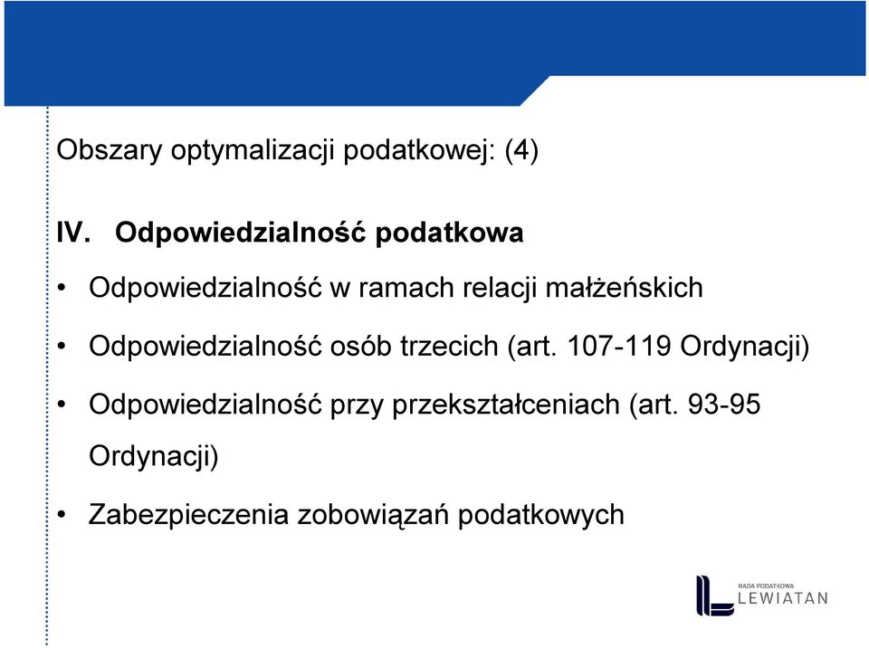 małżeńskich Odpowiedzialność osób trzecich (art.