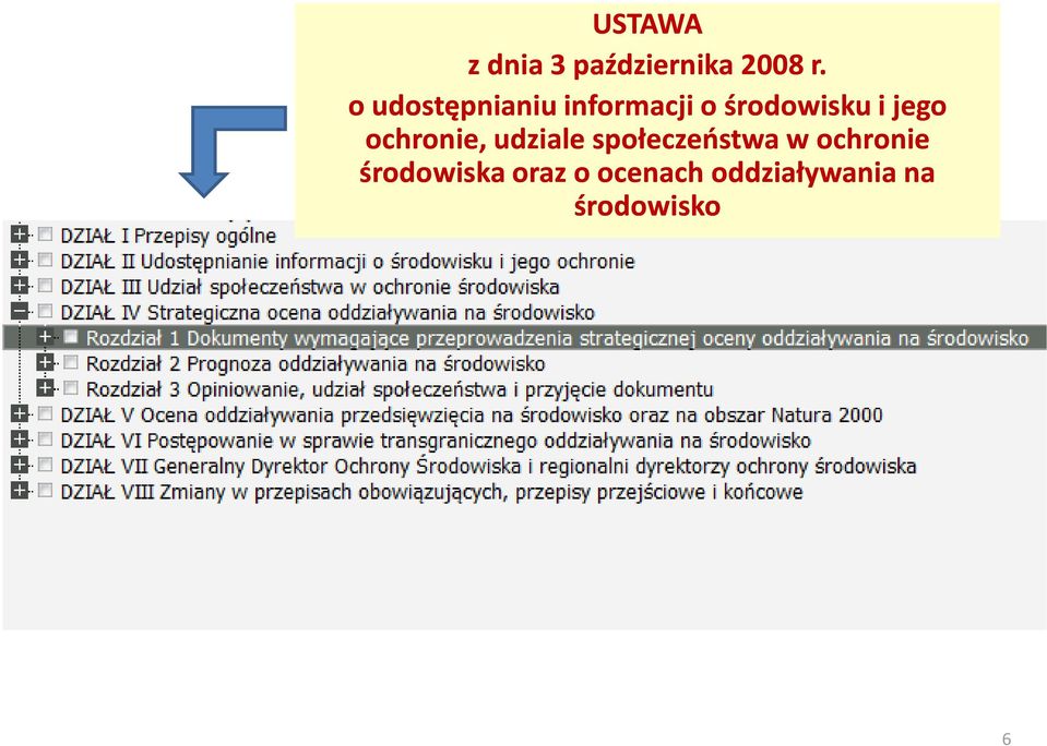 jego ochronie, udziale społeczeństwa w