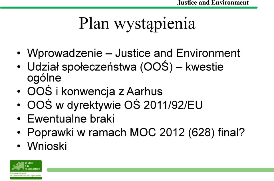 konwencja z Aarhus OOŚ w dyrektywie OŚ 2011/92/EU