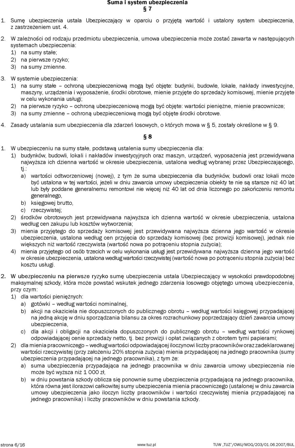na sumy zmienne. 3.
