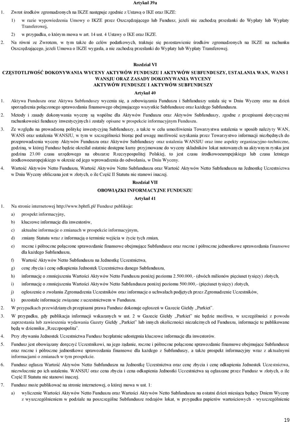 Wypłaty Transferowej, 2)