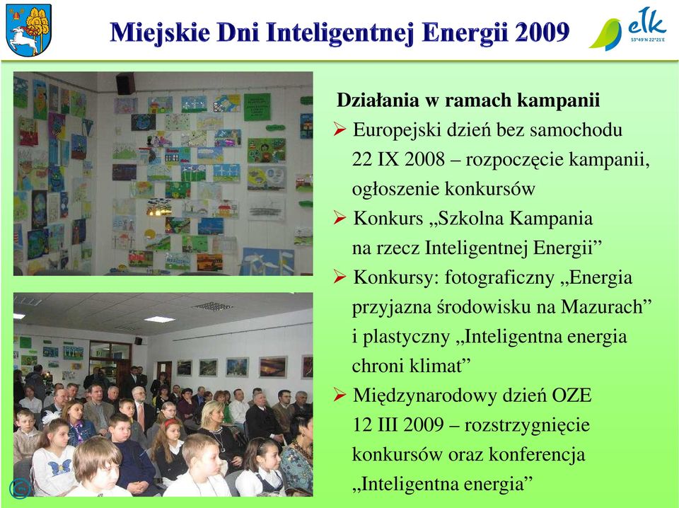 fotograficzny Energia przyjazna środowisku na Mazurach i plastyczny Inteligentna energia chroni