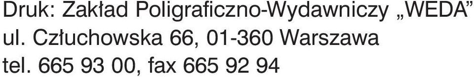 WEDA ul.
