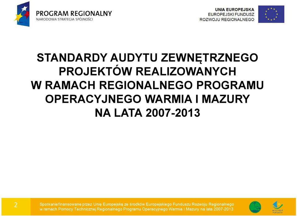 REGIONALNEGO PROGRAMU