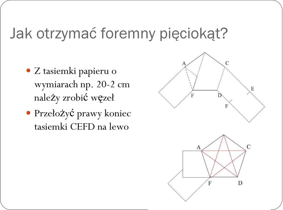 20-2 cm należy zrobić węzeł