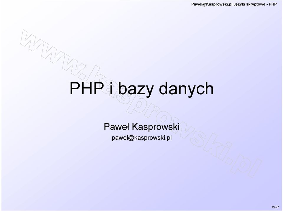 Kasprowski