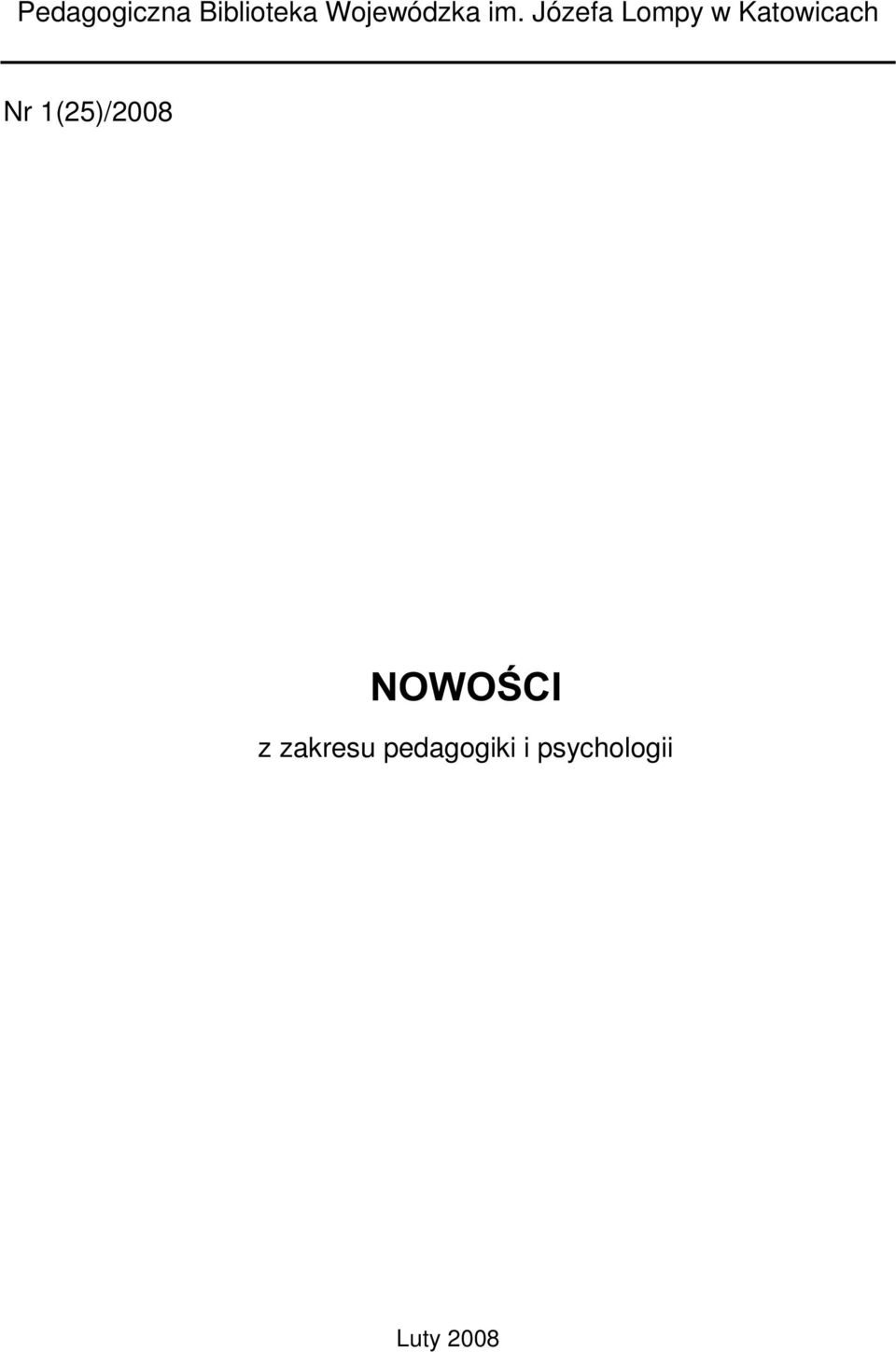 Józefa Lompy w Katowicach Nr