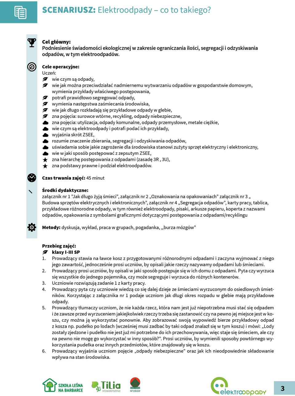 zśmieni śroowisk, wie jk ługo rozkłją się przykłowe opy w gleie, GG zn pojęi: surowe wtórne, reykling, opy nieezpiezne, zn pojęi: utylizj, opy komunlne, opy przemysłowe, metle iężkie, wie zym są