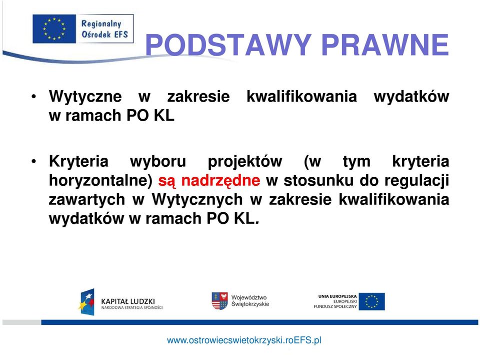 horyzontalne) są nadrzędne w stosunku do regulacji zawartych