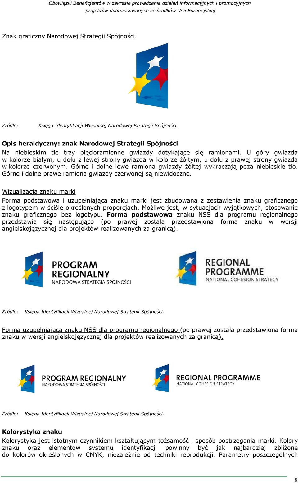 U góry gwiazda w kolorze białym, u dołu z lewej strony gwiazda w kolorze Ŝółtym, u dołu z prawej strony gwiazda w kolorze czerwonym.