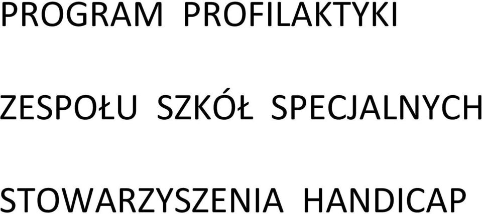 ZESPOŁU SZKÓŁ