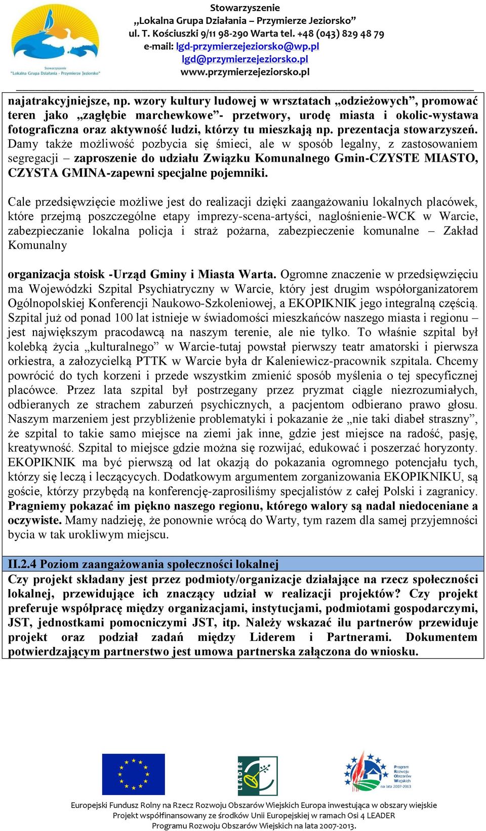 prezentacja stowarzyszeń.