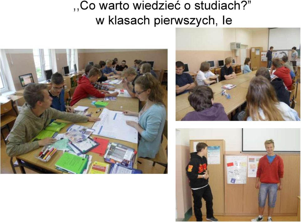 studiach?