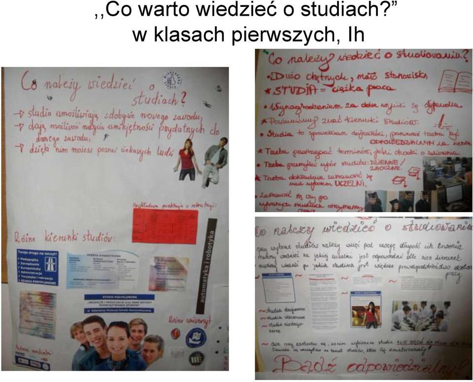 studiach?