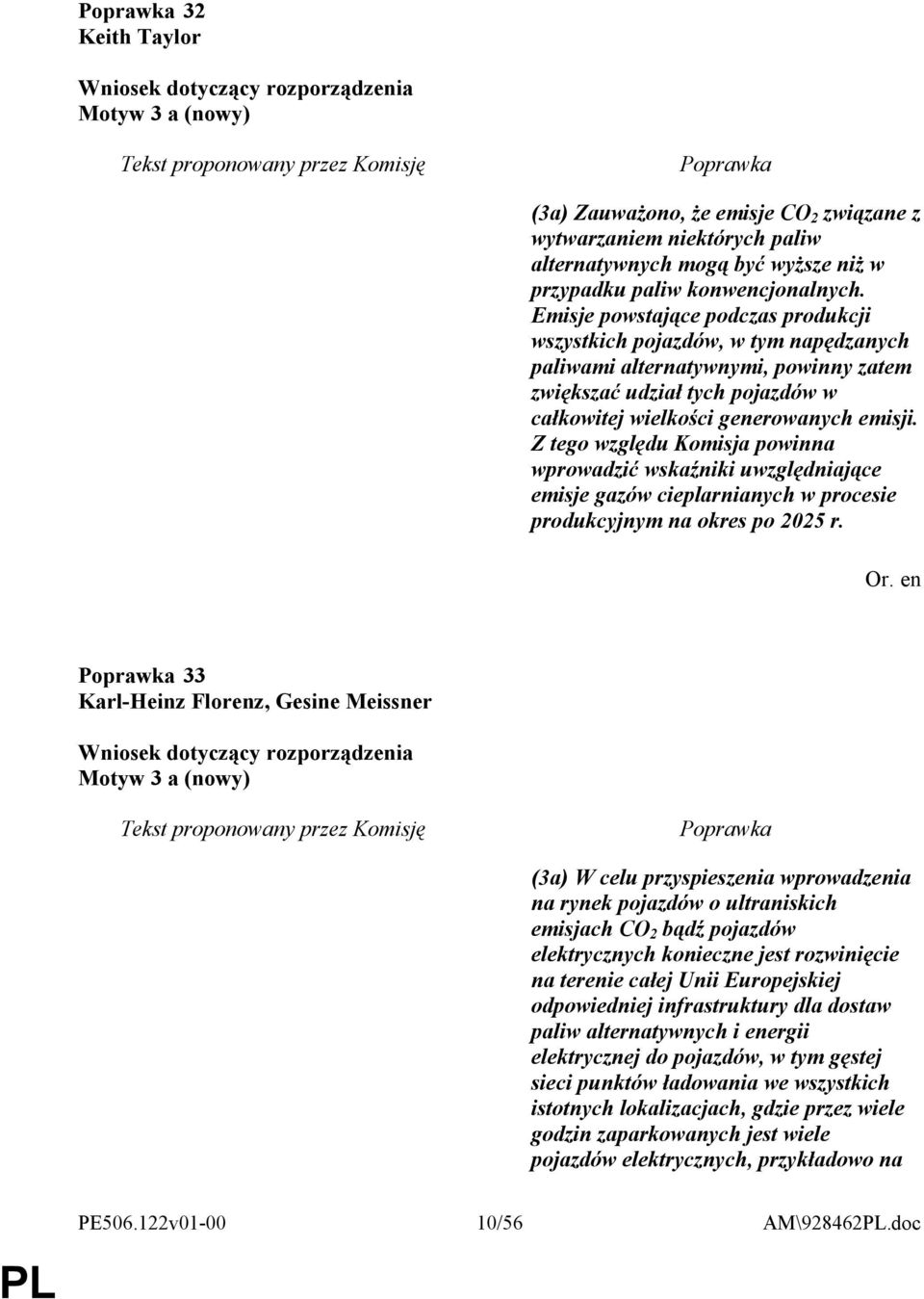 Z tego względu Komisja powinna wprowadzić wskaźniki uwzględniające emisje gazów cieplarnianych w procesie produkcyjnym na okres po 2025 r.