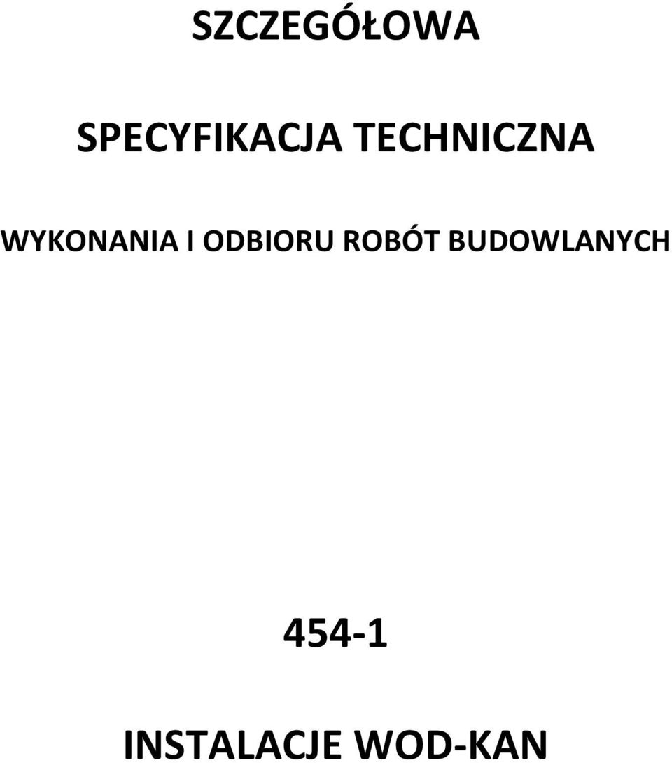 ODBIORU ROBÓT