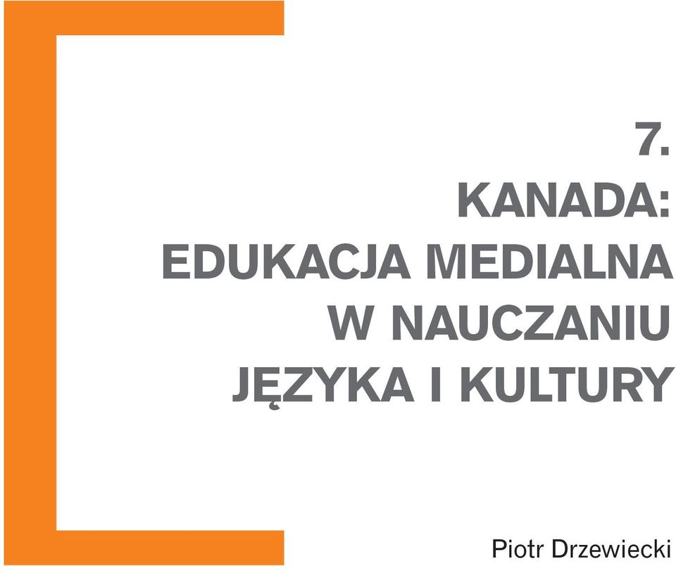 w nauczaniu języka