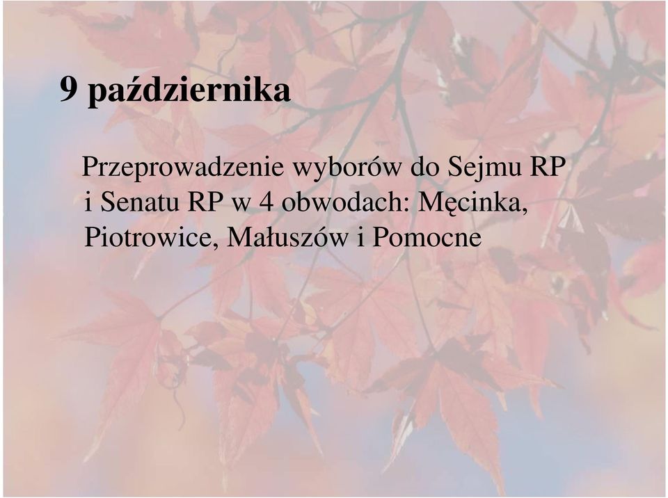 Sejmu RP i Senatu RP w 4
