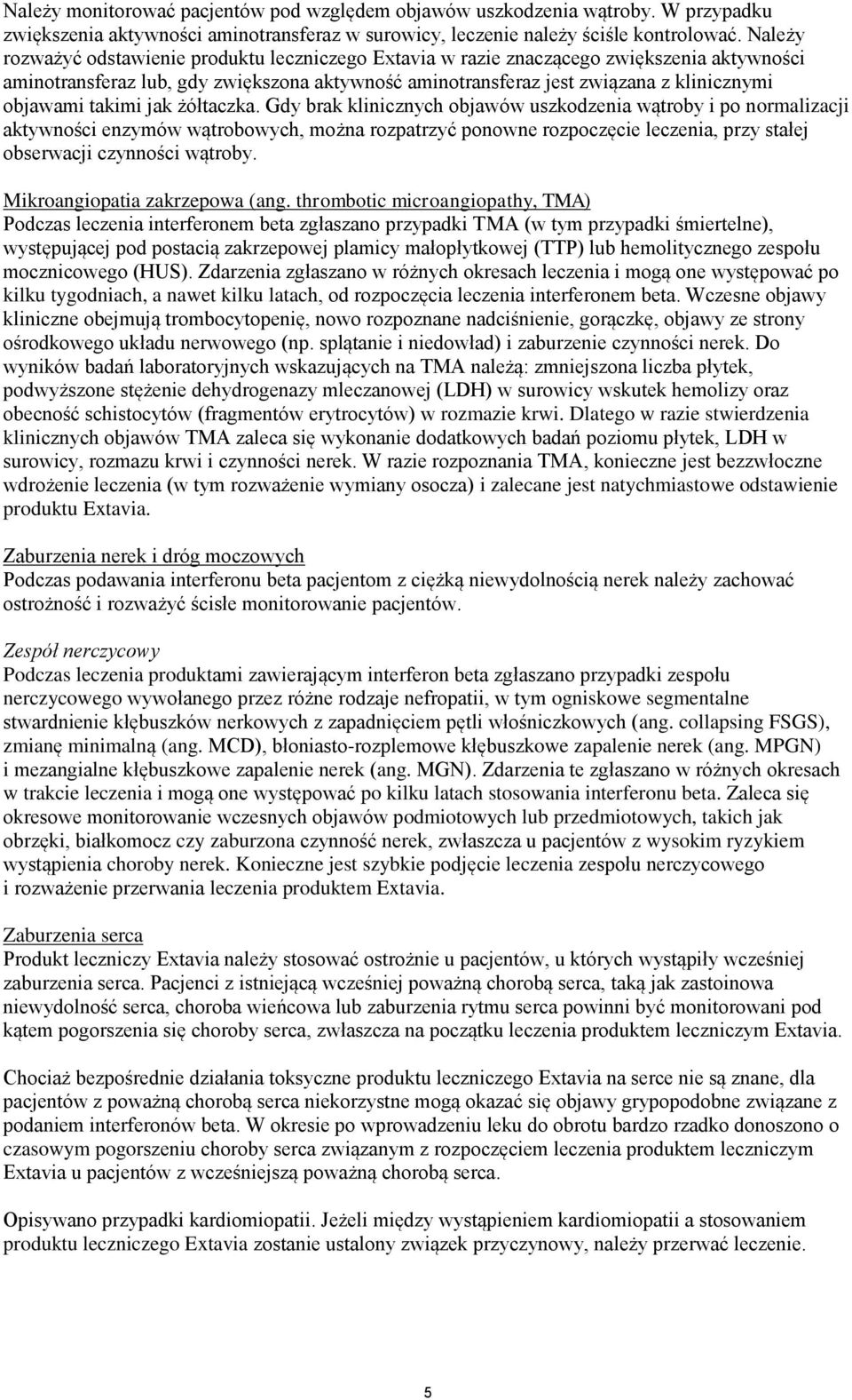 takimi jak żółtaczka.