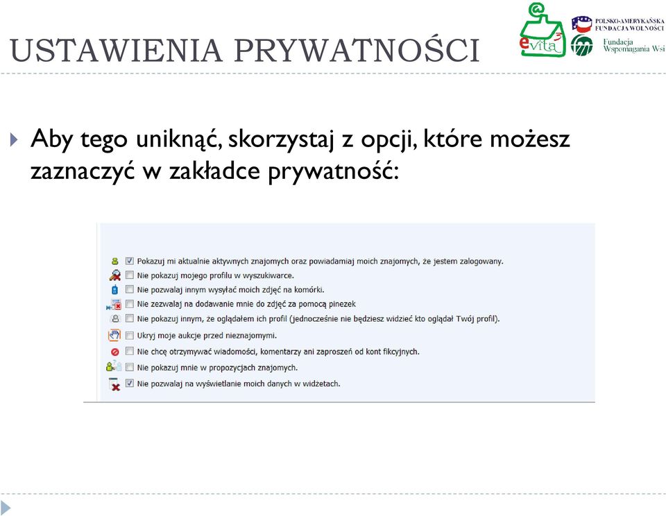 opcji, które możesz