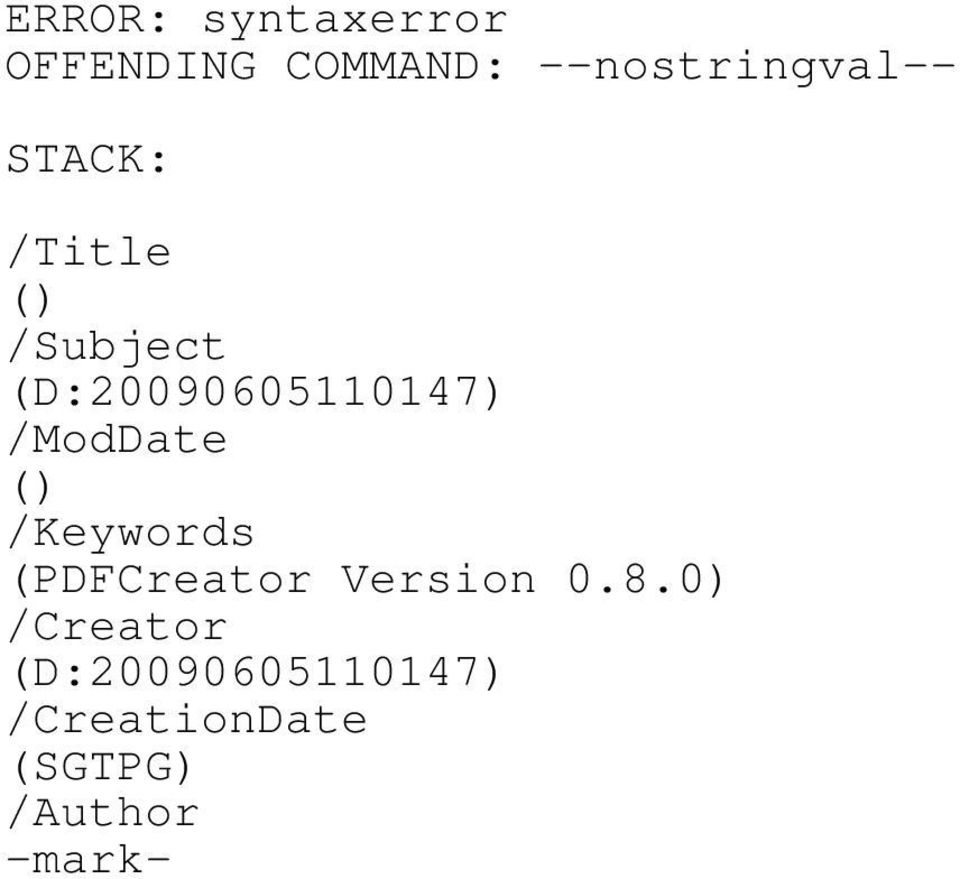 (D:20090605110147) /ModDate () /Keywords (PDFCreator